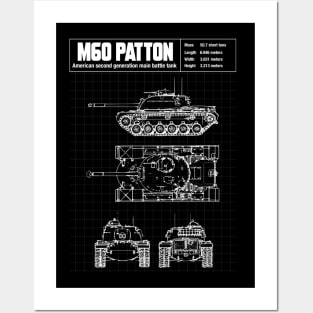 M60 PATTON Posters and Art